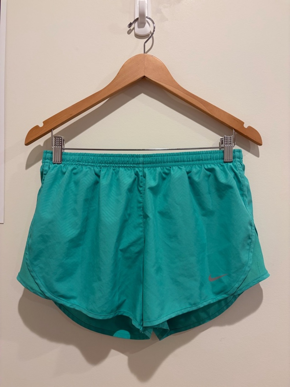 Nike Women's Teal Athletic Running Shorts